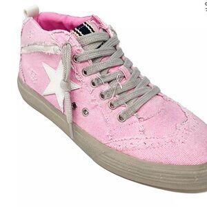 Pink Paulina Sneakers by Shu Shop